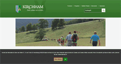 Desktop Screenshot of kirchham.at
