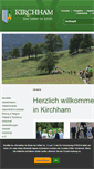 Mobile Screenshot of kirchham.at
